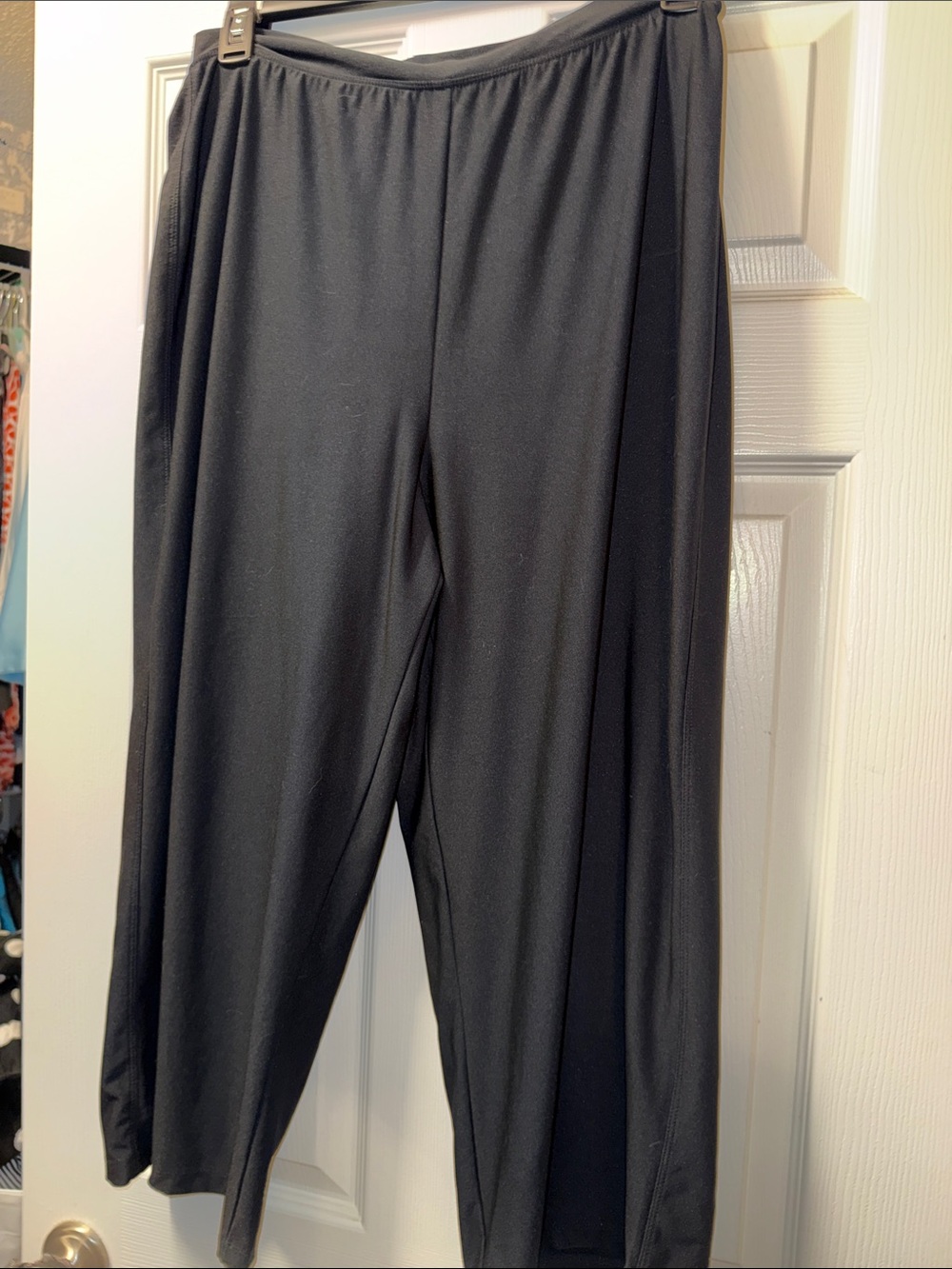 SPANX Women’s Pull- On Straight Leg Pants with Inner Shaping Liner